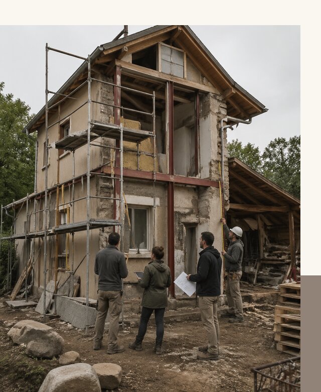 Реконструкция загородного дома под ключ в Невинномысске от бюро